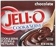 Jell-O Cook & Serve Pudding & Pie Filling, Chocolate, 5-Ounce Boxes (Pack of 24)