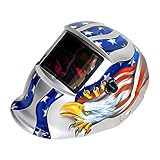 半自動溶接マスク イーグル　ホワイト