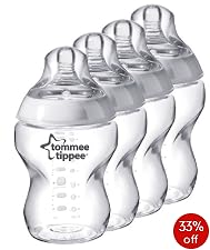 Tommee Tippee Easivent Bottles-4pk