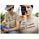 Ecozuzu Biplane Eco T-shirt - Recycled Mens