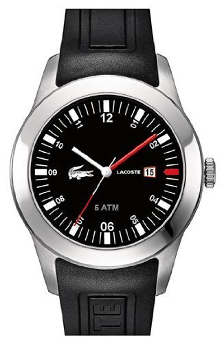 Lacoste 2010628 Black Strap & Dial Men’s Watch