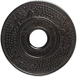 Old Dutch 008MB 5.5 Inch Round Matte Black Cast Iron Hobnail Trivet