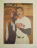 Dwight Evans Autographed Boston Red Sox 22 x 28 Lithograph