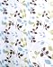 [DULTON]ダルトン シャワーカーテン リング付きSHOWER CURTAIN SUMMER LEAF DDD-18R