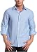 Claiborne by John Bartlett Men's Linen Pinstripe Woven Shirt