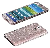 Just Mode(TM)Glittering Style Full Body Bling Glitter Diamond Film Sticker Case Cover Protector for Samsung Galaxy S5-Pink