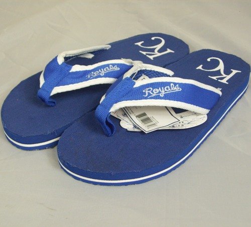 Kansas City Royals MLB Contoured Flip Flop Sandals