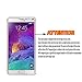 MXX Shatterproof 9H Tempered Glass Screen Protector for Samsung Note 4, 1-Pack (Retail Packaging)