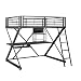 Powell Z-bedroom Full Size Loft Study Bunk Bed Image #1 Powell Z-bedroom Full Size Loft Study Bunk Bed Image #1