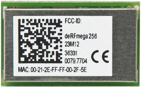 dresden elektronik solderable, extra small, high-performance low power radio module deRFmega256-23M12, 2.4 GHz with PA, Wireless RF Transceiver