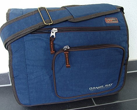 Laptoptasche im Messenger XL Design Racing - Daniel Ray Tasche Messengertasche als Schultertasche