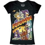 Futurama Epic Poster Art Juniors T-Shirt