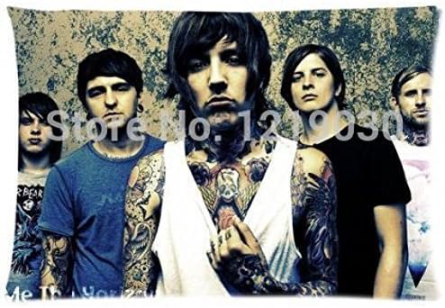 BestWeeks Pillow Case Cover 16 X 24 Two Sides - Death Metal Die Nuclear Band Bring Me The Horizon Tattoo Oliver Sykes Pillowcase by BestWeeks 508