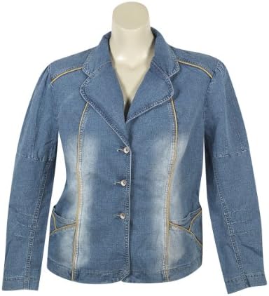 Plus Size Daring Denim Jacket