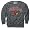 Louisville Cardinals Dark Heather Perennial II Crewneck Sweatshirt