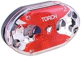 Torch Torch Tail Bright - 5 Ultra Bright Red Leds Tail Light w/ Built in Reflector
