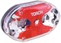 Torch Torch Tail Bright - 5 Ultra Bright Red Leds Tail Light w/ Built in Reflector