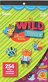 Darice Sticker Book ~ Wild Things (254 Stickers)