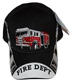 Blue Ocean Fire Truck Logo Two Tone Cap