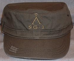 StargateTVSeriesSG-1DistressedOliveMilitaryHAT