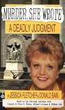 A Deadly Judgment (A "Murder, She Wrote" mystery)
