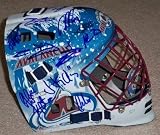 2011-2012 COLORADO AVALANCHE Team Signed Goalie Mask w/COA - Autographed NHL Helmets and Masks