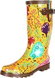 Chooka Women's Forest Blossoms Rain Boot