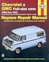 Chevrolet Vans  '68'96 (Haynes Repair Manual)