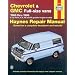 Chevrolet Vans  '68'96 (Haynes Repair Manual)