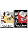 Strathmore Inkjet Transfer Sheets for Light and Dark Fabric 8.5 in. x 11 in. Light Fabric Pack 5 sheets