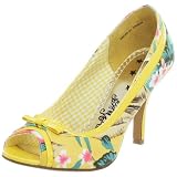 Naughty Monkey Women's Nature Calls Pump,Yellow,8 M
