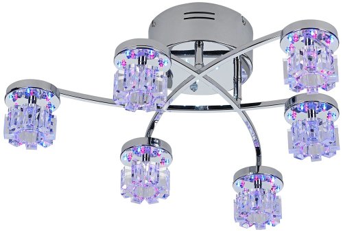 Possini Euro LED Light Show Semi-Flush Ceiling Light