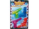 Partner - Jeu de Plein Air - Blister 4 pistolets à eau 12 cm chacun