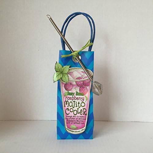 Pelican Bay Gourmet Key Lime Raspberry Mojito Cooler Mix & Pelican Bay Raspberry Lemonade Mix Bundle. Plus a BONUS FREE small American Flag. The Perfect Combo For That Summer BBQ, Picnic or Memorial Day Party (2 Items + Bonus)
