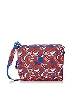 Kipling Bandolera  Rojo Oscuro / Azul
