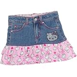 Hello Kitty Ruffle Trim Denim Scooter
