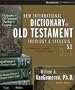 New International Dictionary of Old Testament Theology & Exegesis 5.1 for Windows