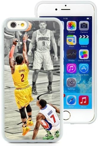 Personalized Iphone 6 Case Design with Kyrie Irving Iphone 6th 4.7 Inch TPU White Cell Phone Case