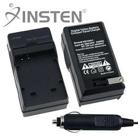 eForCity NB-4L NB4L Battery+Insten Charger For Canon ELPH 100 300 HS PowerShot SD30 SD300