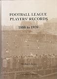 Football League players' records, 1888 to 1939