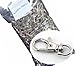 Rockin Beads Brand Nickle Plated Lobster Claw Swivel Clasps for Key Ring 38x16mm(1 1/2