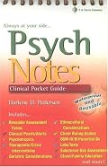 Psych notes: Clinical Pocket Guide