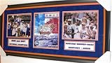 '2006/2007 NCAA Champs Florida Gators team signed 2006 NCAA Finals Program ~ Custom Framed (Brewer,