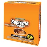 Supreme Protein Bar, Caramel Nut Chocolate, 12 - 3.38 oz Bars Supreme Protein Bar, Caramel Nut Chocolate, 12 - 3.38 oz Bars