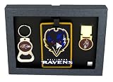 Baltimore Ravens - NFL Bottle Opener Key Ring, Luggage Tag, Money Clip Gift Set