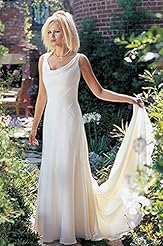 Crepe/Satin Wedding Dress 
