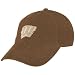 adidas Wisconsin Badgers Ladies Brown Corduroy Adjustable Slouch Hat