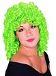 Lime Green Curly Costume Wig - Adult Std.