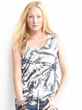 Banana Republic Heritage abstract drawstring tank