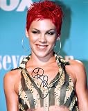 Pink Autographed/Hand Signed Celebrity 8x10 Photo 51Dc66qbkJL. SL160 Pink Autographed/Hand Signed Celebrity 8x10 Photo